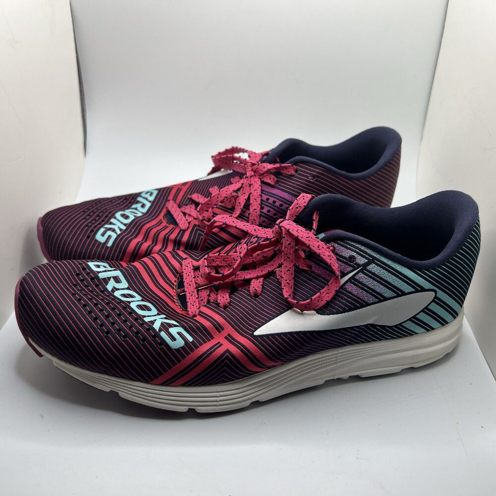Brooks Women's Running Shoes in Maroon, Pink & Teal